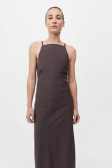 St. Agni - Minimal Bias Dress - Chocolate Plum