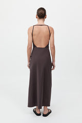 St. Agni - Minimal Bias Dress - Chocolate Plum