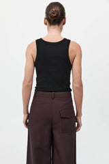 St. Agni - Utility Pleat Pants - Port