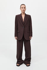 St. Agni - Classic Blazer - Port