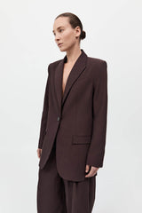 St. Agni - Classic Blazer - Port