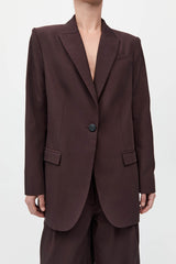 St. Agni - Classic Blazer - Port