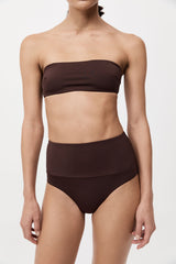 St. Agni - High Waisted Briefs - Cocoa