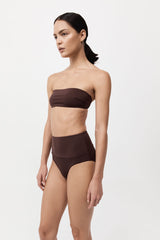 St. Agni - High Waisted Briefs - Cocoa