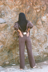 Zulu & Zephyr - Recycled Denim Jacket - Cocoa