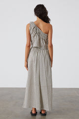 Zulu & Zephyr - Pecan Rouched Organic Cotton Top