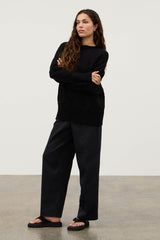 Zulu & Zephyr - The Recycled Tailored Pant in Black