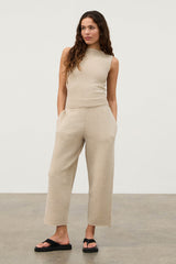 Zulu & Zephyr - The Natural Textured Knit Pant