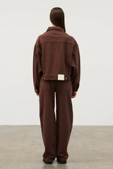 Zulu & Zephyr - Recycled Denim Jacket - Cocoa