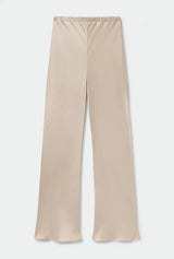 Silk Laundry - Bias Cut Pants Hazelnut