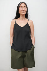 Silk Laundry - Bias Cut Cami Black