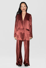 Silk Laundry - Relaxed Blazer Canyon