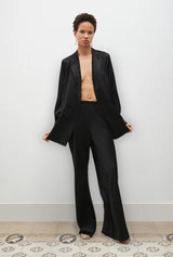 Silk Laundry - Bias Cut Pants Black
