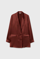 Silk Laundry - Relaxed Blazer Canyon