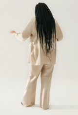 Silk Laundry - Relaxed Blazer Hazelnut