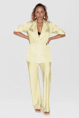 Silk Laundry - Relaxed Blazer Vanilla Flower