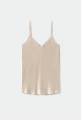Silk Laundry - Bias Cut Cami Hazelnut