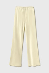 Silk Laundry - Bias Cut Pants Vanilla Flower