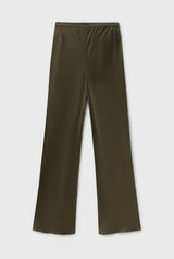 Silk Laundry - Bias Cut Pants Pine