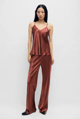 Silk Laundry - Bias Cut Pants Canyon