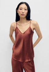 Silk Laundry - Bias Cut Cami Canyon