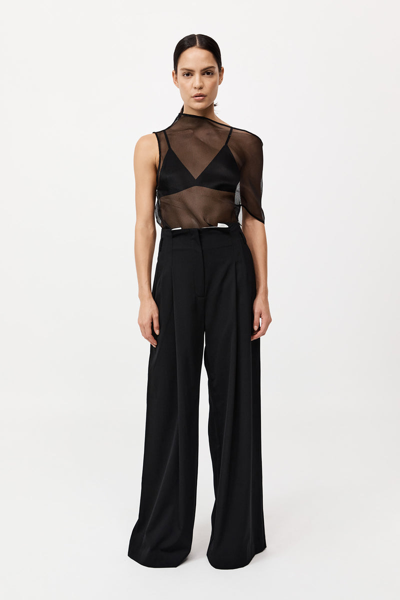 St. Agni - Silk Mesh Top