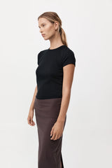 St. Agni - Organic Cotton Baby Tee - Jet Black