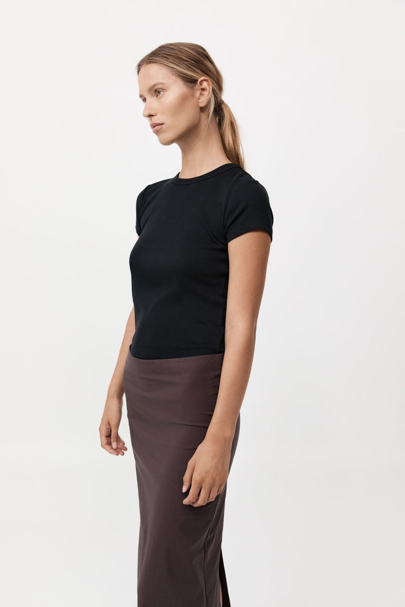 St. Agni - Organic Cotton Baby Tee - Jet Black