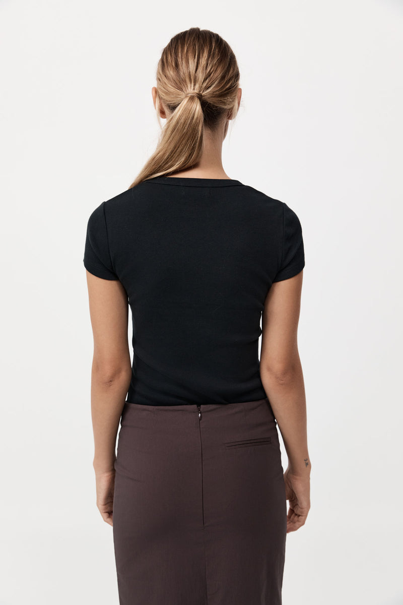 St. Agni - Organic Cotton Baby Tee - Jet Black