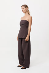 St. Agni - Relaxed Pants - Chocolate Plum