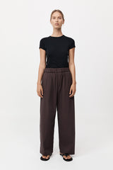 St. Agni - Relaxed Pants - Chocolate Plum