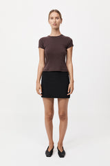 St. Agni - Organic Cotton Baby Tee - Raisin