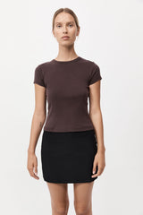 St. Agni - Organic Cotton Baby Tee - Raisin