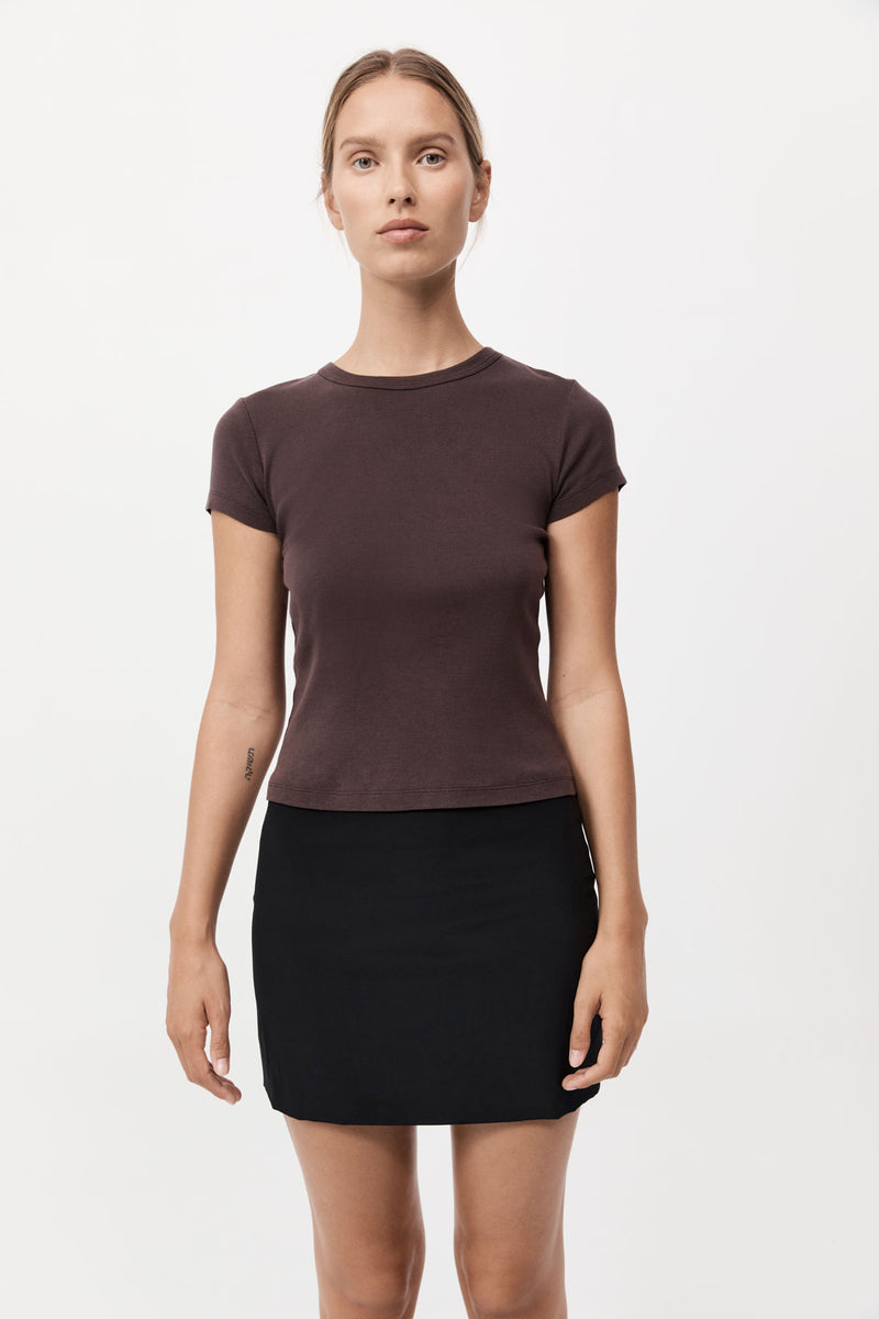 St. Agni - Organic Cotton Baby Tee - Raisin