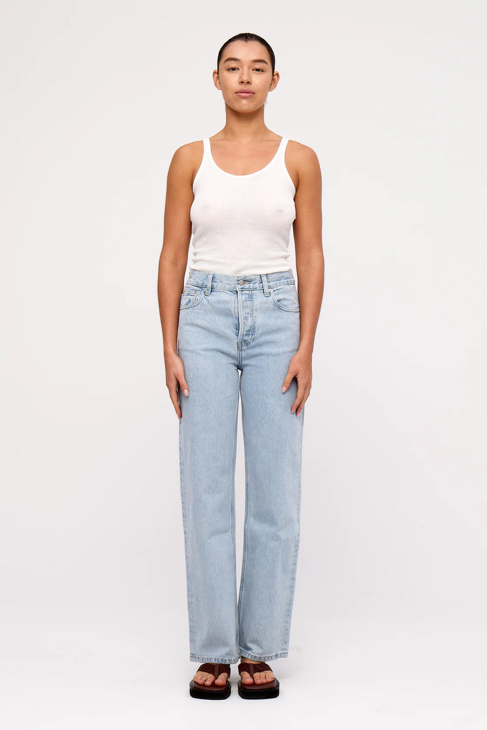 Zulu & Zephyr - Mid Rise Jean - Light Wash – VAHST STORE