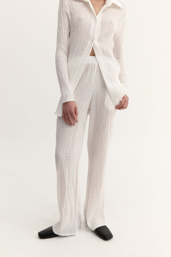 Hyde & Stone - Lottie Pant - White