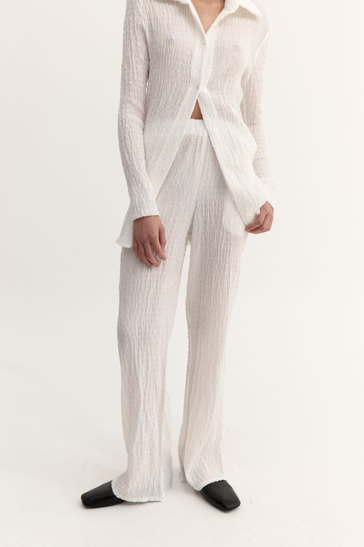Hyde & Stone - Lottie Pant - White