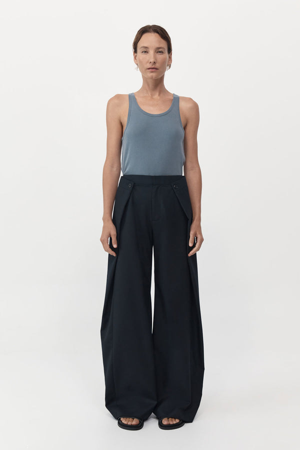Fold Detail Trousers