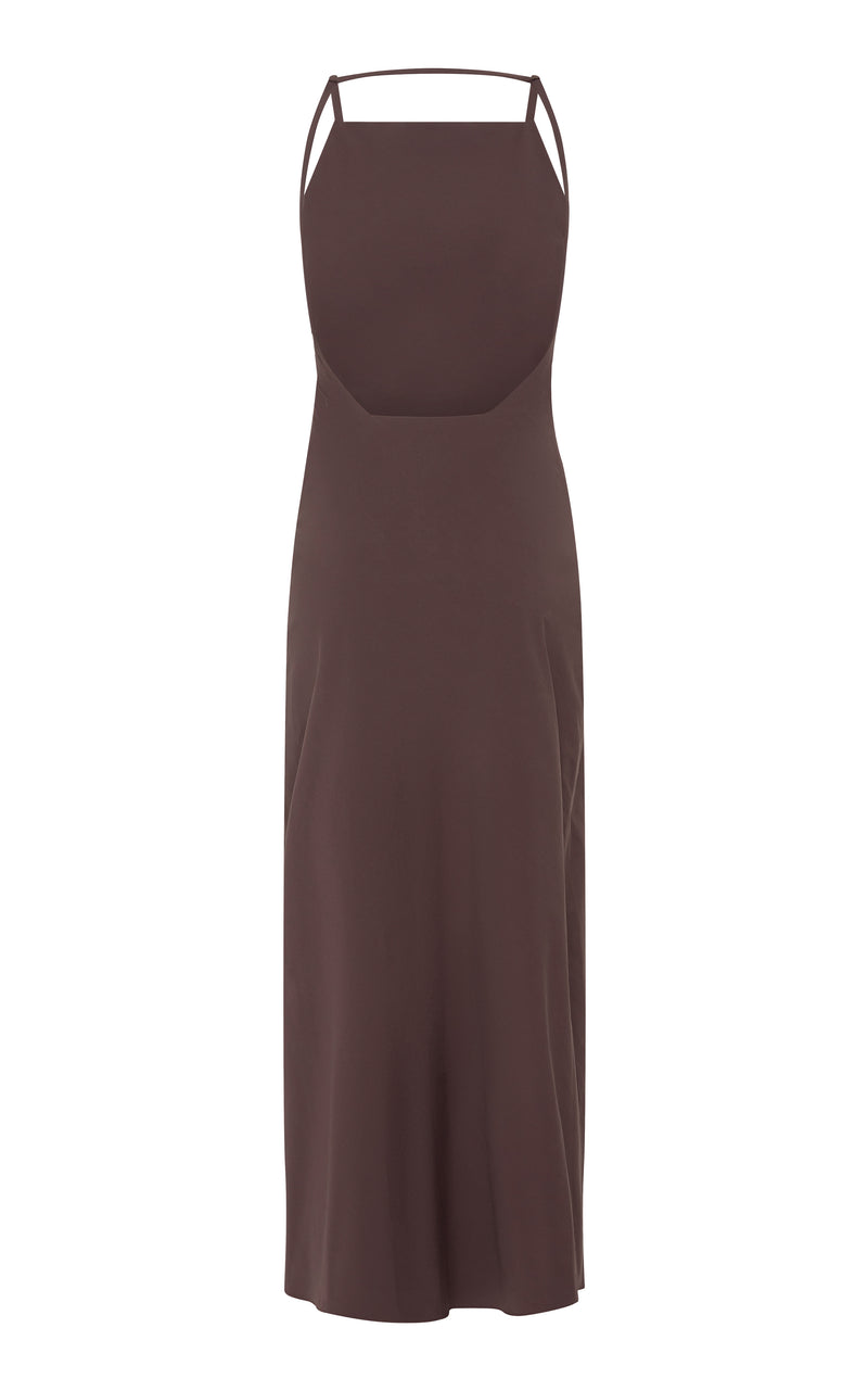 St. Agni - Minimal Bias Dress - Chocolate Plum