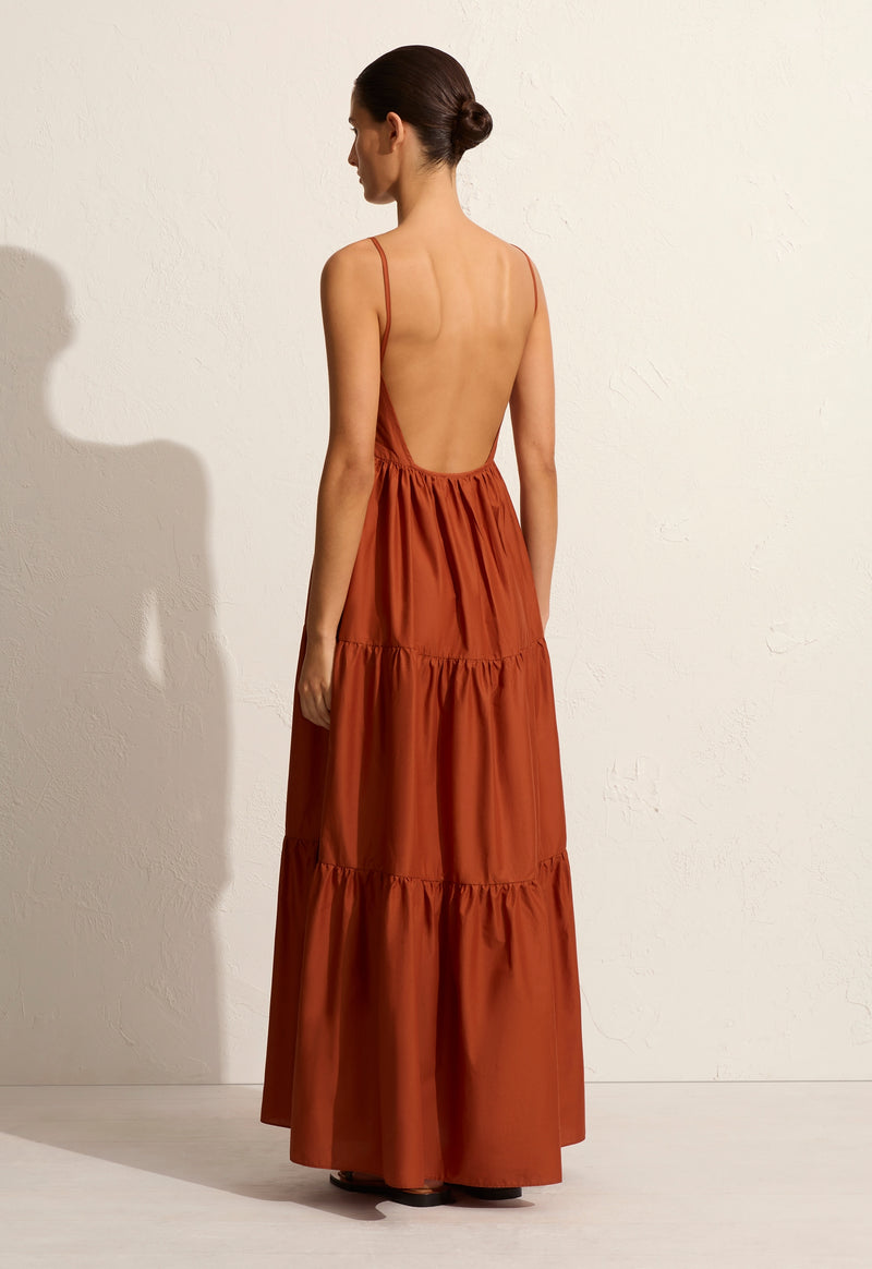 Tiered Low Back Sundress Sienna