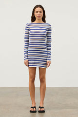 Zulu & Zephyr - The Ocean Retro Stripe Knit Dress