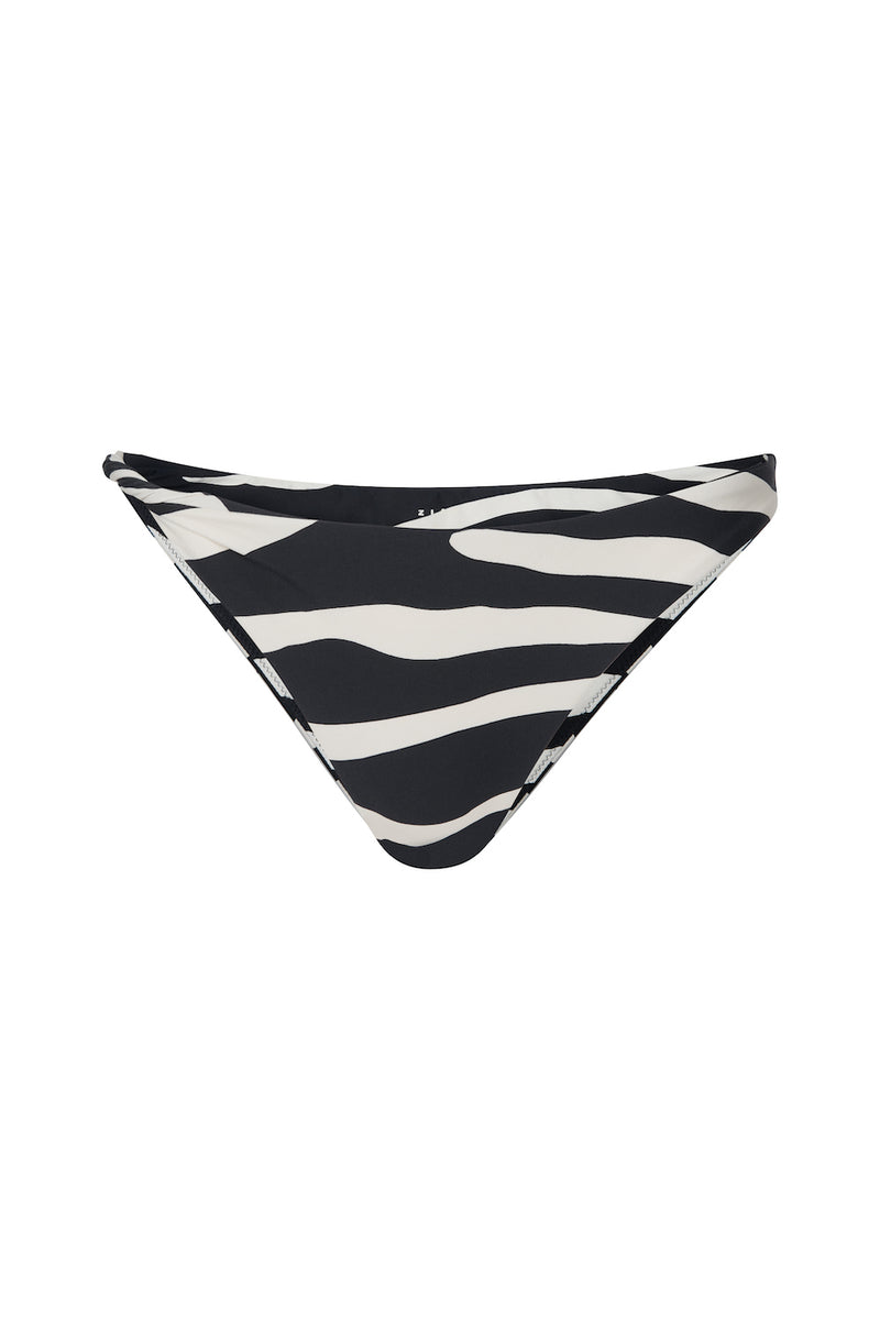 Ziah - Twisted Side Bottom | Zebra