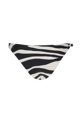 Ziah - Twisted Side Bottom | Zebra