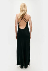 Silk Laundry - Slope Dress Black